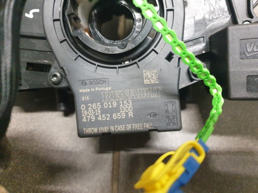Kombischalter MANETKA Wickelfeder, Lenksäulenelektronik RENAULT CLIO 4 IV 2016- LIFT 255673202R
