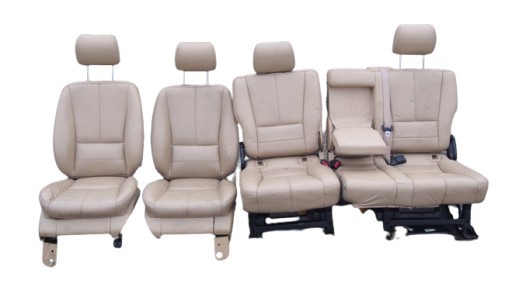 Сидіння бічні двері світла шкіра MERCEDES ML W163