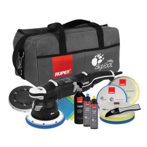 Электрическая планетарная полировальная машина rupes lk 900e 230v - комплект lux