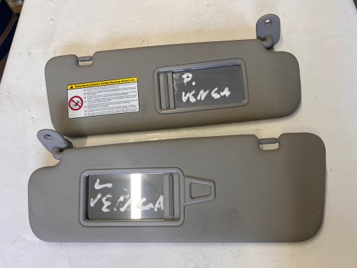 KIA VENGA cover PRZECIWSLONECZNA left right