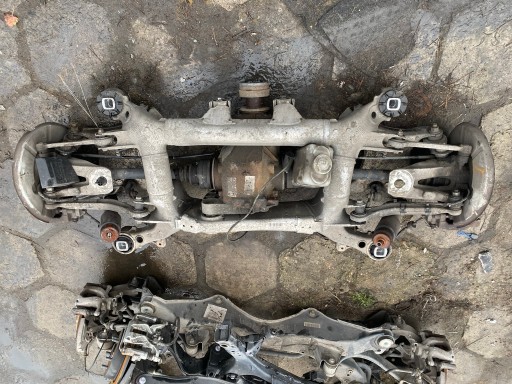 Bmw e61 в сборе задняя подвеска, задний мост, рулевые рычаги