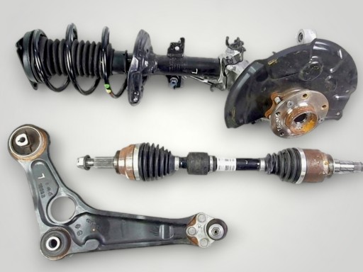 543029696R - Поворотный рычаг talisman, поворотный кулак, амортизатор mcpherson передний левый, как новый