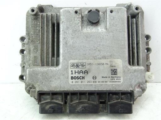 Комп'ютер контролер двигуна ford c-max i 2003-2010 1.6 tdci 3m51-12a650-ma