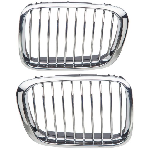 20080511/ME 20080512/ME - РОЗМІРИ ХРОМОВАНА РЕШІТКА BMW 3 E46 98-01 PRE-LIFT