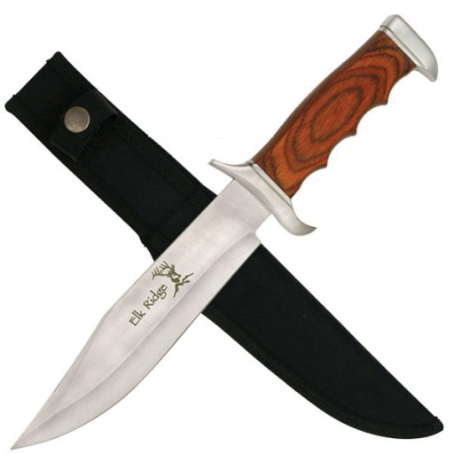 МИСЛИВСЬКИЙ НІЖ З ФІКСОВАНИМ КЛИНКОМ ELK RIDGE ER-012