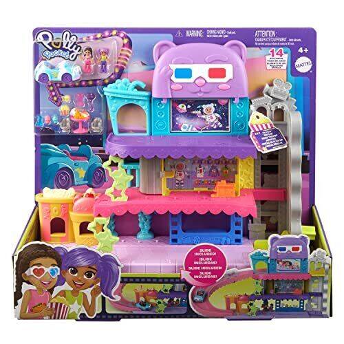 BÁBIKA POLLY POCKET AUTOKINO SADA NA HRANIE HPV39