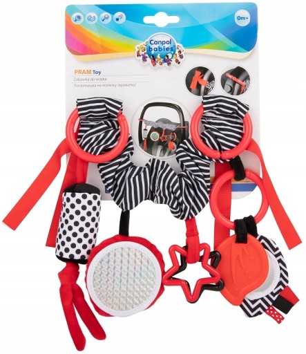 Підвіска для коляски/автокрісла Canpol Sensory Toys
