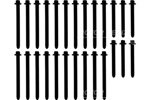 14-10669-01 - КОМПЛЕКТ БОЛТІВ ГОЛОВКИ ЦИЛІНДРА VICTOR REINZ