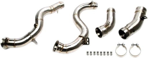 06MB006 - MERCEDES GLC X253 C63 AMG Downpipe та TECHNIX