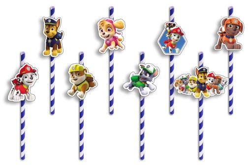 Паперові соломинки Worldcase 8 шт.