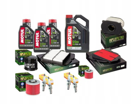 HFA1615 - HONDA XL 650 TRANSALP масло Motul фільтри свічки