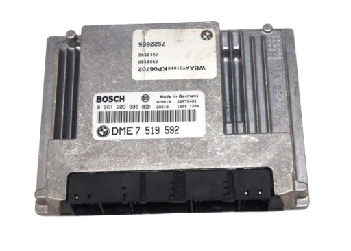DME7519592 - Контроллер двигателя bmw e46 2.0 0261209005 dme 7519592