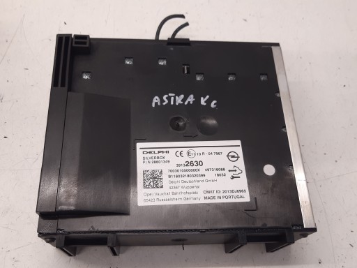 Радиомодуль 39132630 opel astra k