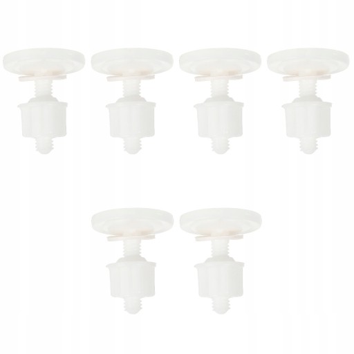 Білі шурупи Пластикові бачки унітазів