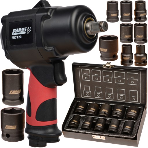 ПНЕВМАТИЧЕСКИЙ АВТОМОБИЛЬНЫЙ УДАРНЫЙ КЛЮЧ 1/2