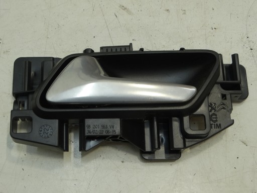 handle inner left front rear part PEUGEOT 5008 II 23R. 98201553VV