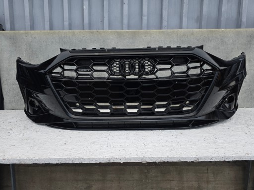 Audi a4 b9 lift rs4 black bumper front решетка радиатора 8w0807437aq