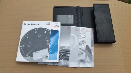 Сервисная книга чехол TOYOTA IQ DK