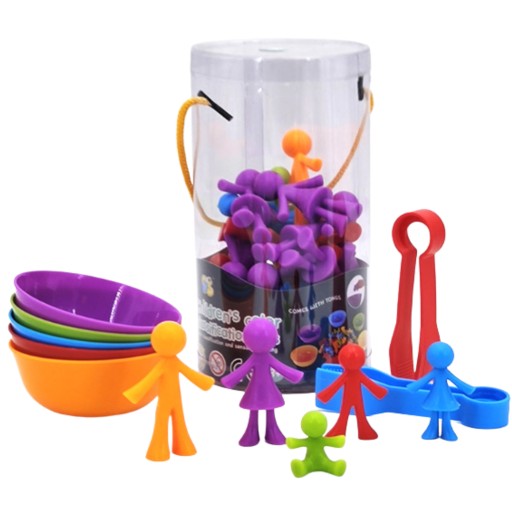 НАБІР ДЛЯ НАВЧАННЯ ЛІХУ ТА КОЛІРІВ ГРА МОНТЕССОРІ