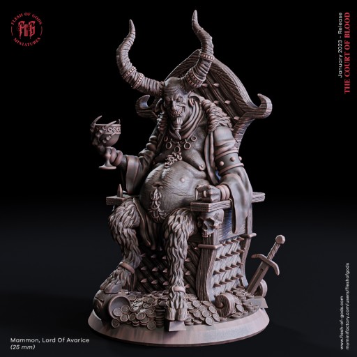 Mammon, Lord Of Avarice - Lord Chciwości Demon RPG • Cena, Opinie