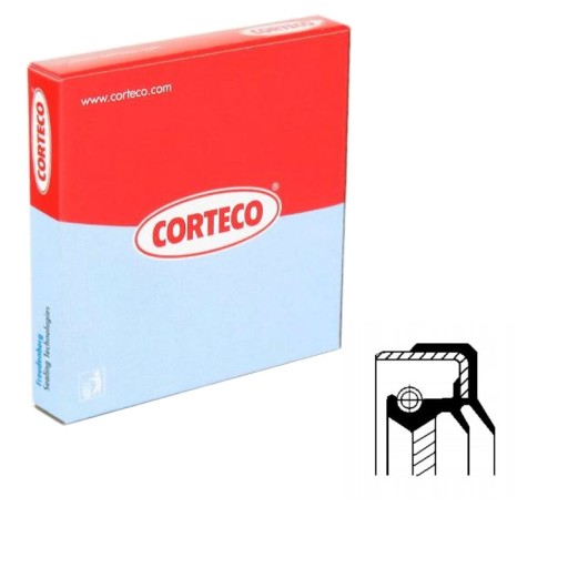 01016687B - ГЕРМЕТИК 85X125X12 FPM B1BAFSLSFDRRX CORTECO