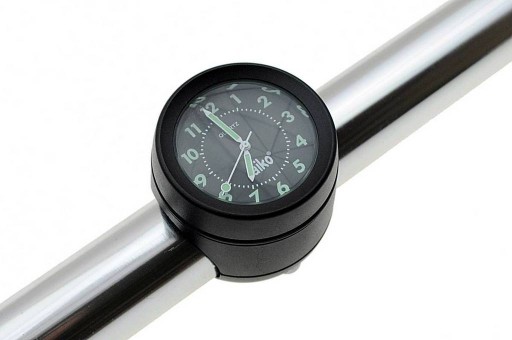 00-13502A - МОТОЦИКЛ РУЛЬ ЧАСЫ МАТОВЫЙ ЧЕРНЫЙ