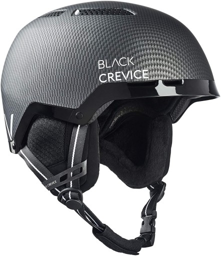 Лижний шолом BLACK CREVICE 51-54см B07XVDGLGG