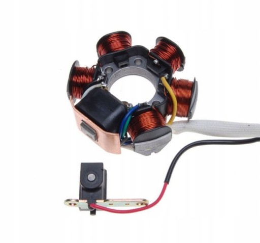 IS11M2227 - СТАТОР ИСКРООБРАЗОВАТЕЛЬ 6 КАТУШЕК ДЛЯ PIAGGIO GILERA