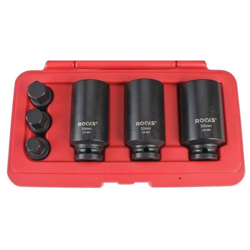 НАСАДКИ ДЛЯ ПРИВОДНИХ ПІВОСЕЙ 6 ЧАСТИН, HEX 14-17-1