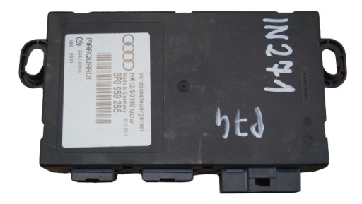 Модуль контроллера крыши audi a5 8t cabio 8f0959255