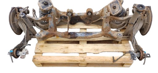 Volvo xc60 1 i 08-13 2.4 d5 awd задня підвіска балка сани комплект візка