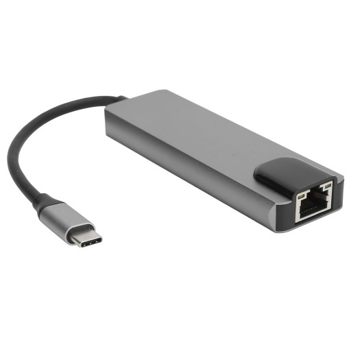 Многопортовый адаптер USB-концентратора TypeC для мультимедийного интерфейса высокой четкости 5