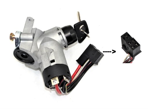 9014600104, 2D0419959, - Ключ зажигания в сборе ключи Mercedes Vito 638 96-03