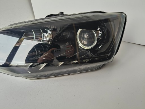 light left REFLEKTOR SKODA FABIA III 3 6V 6V0 14- LED