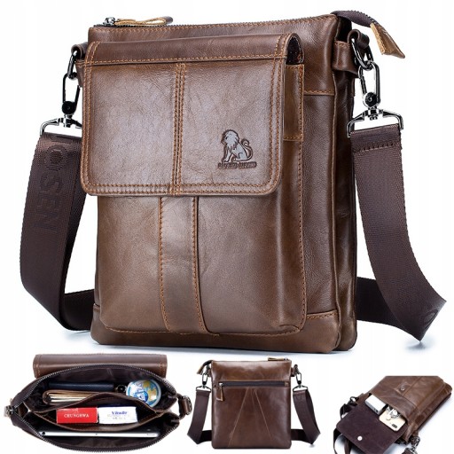 СУМКА ДЛЯ РУК С РЕМНЕМ ИЗ НАТУРАЛЬНОЙ КОЖИ