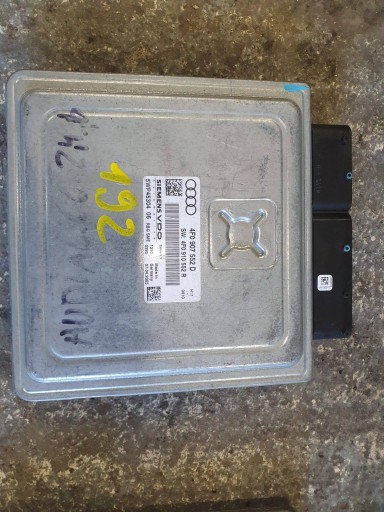 4F0910552D - Audi a6 s6 c6 4f 2010 контроллер/модуль блока управления двигателем