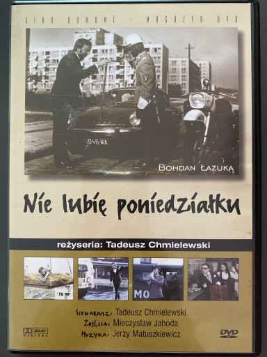 Film nie lubię poniedziałku płyta DVD