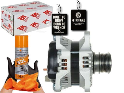 ASPA6039#ECS-PCP+K - Генератор 12v chrysler voyager 2.5 2.8 crd 2000 - як #petrolhead pro+ kit4