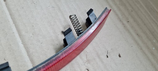 A4 B9 8W ODBLASK of a bumper left rear part sedan 8W0945105C