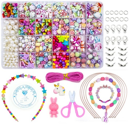 НАБІР ДЛЯ ВИГОТОВЛЕННЯ ПРИКРАС ДЛЯ ДІТЕЙ