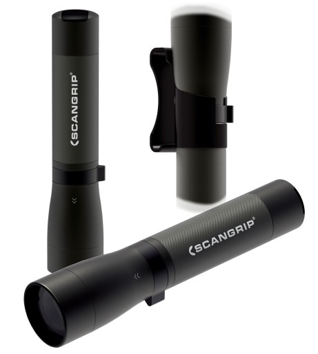 РУЧНОЙ ПЕРЕЗАРЯЖАЕМЫЙ ФОНАРИК FLASH 600 R SCANGRIP