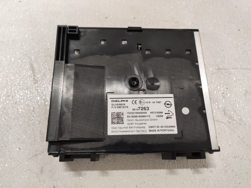 OPEL ASTRA K V 2018 module RADIA SILVERBOX