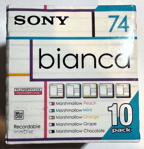 SONY MD Mini Disc MD 74min 10szt MiniDisc nowe !!