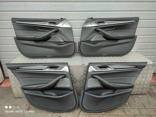 4RGGEGWT - BMW G30 оббивка бекон двері ЄС. ПЕРЕДНЯ ШКІРА