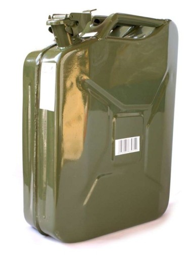 Канистра металла 20л КАРНИСТЕР для топлива олова