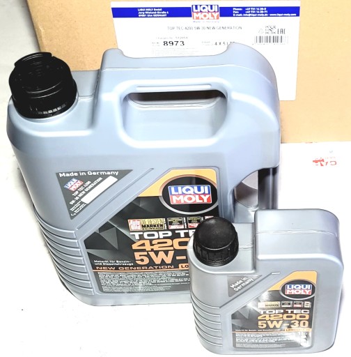 МАСЛО 8973 LIQUI MOLY 5W-30 C2 C3 TOPTEC 4200 6л