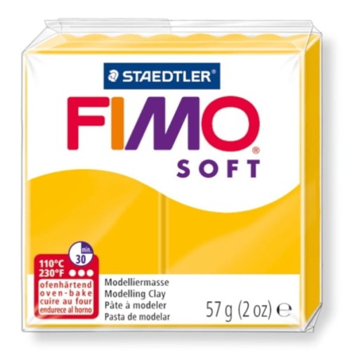 MODELINA FIMO SOFT колір -16 сонячний жовтий