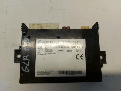 Mercedes GLA II H247 module control unit online