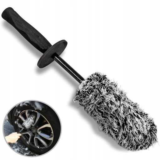 ЩЕТКА ДЛЯ МОЙКИ КОЛЕСНЫХ ДИСКОВ из МИКРОФИБРЫ