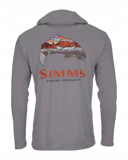 SIMMS Sunscreen Sea Fishing Hooded Sweatshirts,XXL - maoshul861 -  14508186996 